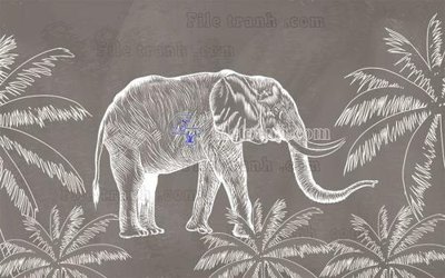 File gốc File in tranh tường hiện đại FT22122 (in 3D) nghệ thuật