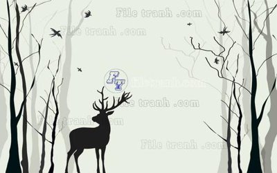 File gốc File in tranh tường hiện đại FT22134 (PNG) trong suốt (transparent)