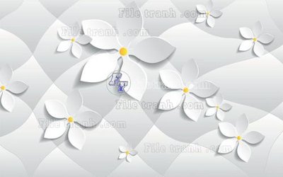 File in mica File in tranh tường hiện đại FT22157 (bản gốc) làm vách ngăn