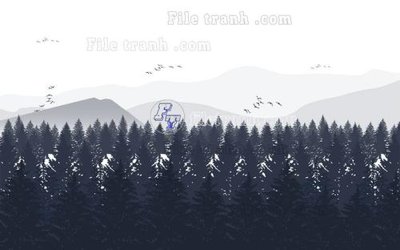 Cung cấp file tranh gốc File in tranh tường hiện đại FT22188 độc quyền