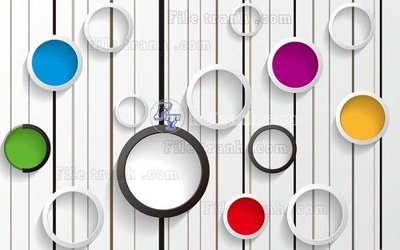 File gốc File in tranh tường hiện đại FT22224 (cho in 3D) độc đáo