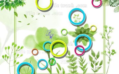 File in ấn File in tranh tường hiện đại FT22249 (bản gốc) sắc nét