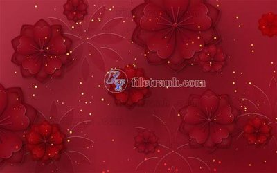 File in trần File in tranh tường hiện đại FT22271 (file gốc) phong thủy