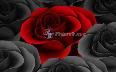 File in ấn File in tranh tường hiện đại FT22346 (bản gốc) sắc nét