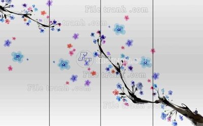 Tải file File in tranh tường hiện đại FT22386 (gốc) làm file tranh quảng cáo