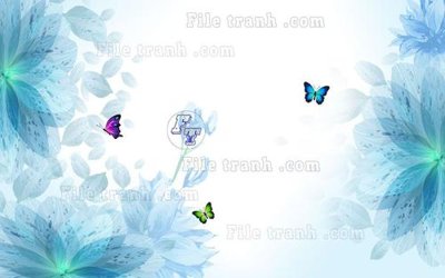 Download file gốc File in tranh tường hiện đại FT22408 (in lụa) tranh 3D