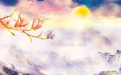 File gốc File in tranh tường hiện đại FT22412 (in lụa) cao cấp