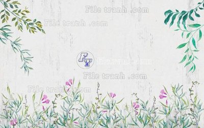 Hình ảnh file gốc in lụa File in tranh tường hiện đại FT22435