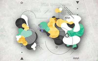 File tranh File in tranh tường hiện đại FT22474 (gốc) in trên kính