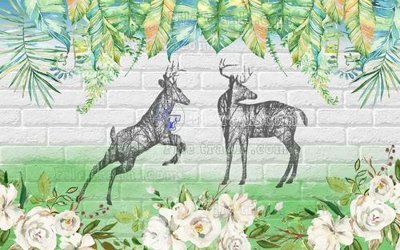 Tải file File in tranh tường hiện đại FT22505 (PSD) cho in tranh kính