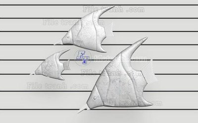 File gốc File in tranh tường hiện đại FT22616 (in ấn) màu sắc trung thực