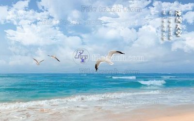 File tranh File in tranh tường hiện đại FT22662 (gốc) in trên kính