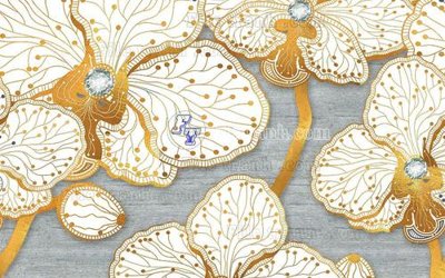 File in trần File in tranh tường hiện đại FT22687 (file gốc) phong thủy