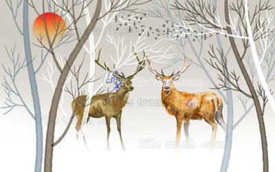 File gốc File in tranh tường hiện đại FT22868 (cho in ấn) từ Filetranh.com