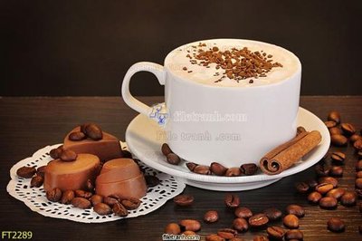 File ảnh File psd tường quán cà phê FT2289 (gốc) in poster