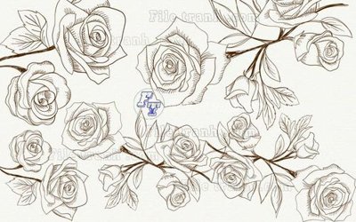 File ảnh File in tranh tường hiện đại FT22926 (gốc) in PP, decal