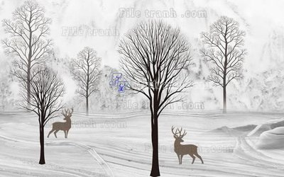 Mua file tranh gốc File in tranh tường hiện đại FT22960 tại Filetranh.com