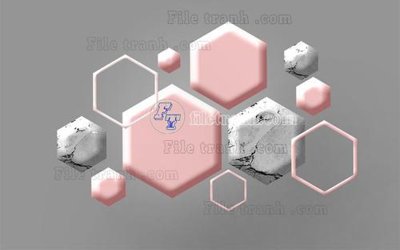 File gốc File in tranh tường hiện đại FT23052 (trang trí) phòng ngủ