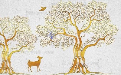 File gốc File in tranh tường hiện đại FT23083 (thiết kế) cho in ấn