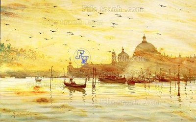 File in trần File in tranh tường hiện đại FT23102 (file gốc) phong thủy