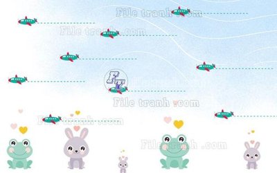 Tải file gốc File in tranh tường hiện đại FT23135 dùng cho in ấn