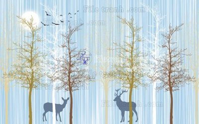 File ảnh gốc File in tranh tường hiện đại FT23147 (chuyên in mica)