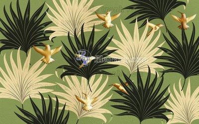 File ảnh File in tranh tường hiện đại FT23206 (gốc) in PP, decal