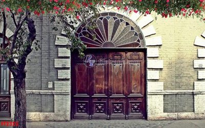 File gốc File psd tường quán cà phê FT2323 (in lụa) hoa văn cổ điển