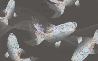 File gốc File in tranh tường hiện đại FT23235 (in lụa) cao cấp