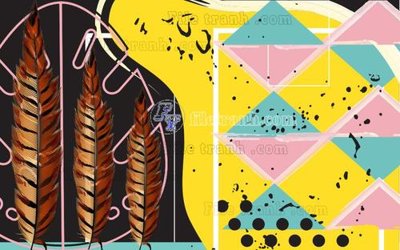 Tải file File in tranh tường hiện đại FT23342 (gốc) in nhanh