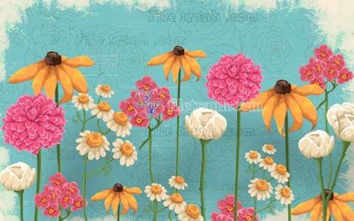 File gốc File in tranh tường hiện đại FT23347 (in lụa) tranh thuận buồm