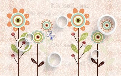 Chi tiết file gốc File in tranh tường hiện đại FT23366 (cho in tráng gương)