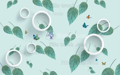 File gốc File in tranh tường hiện đại FT23433 (vector) cho in ấn