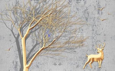 Tải file gốc File in tranh tường hiện đại FT23678 (in bạt) quảng cáo