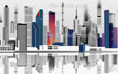 File tranh File in tranh tường hiện đại FT23742 (bản gốc) in canvas