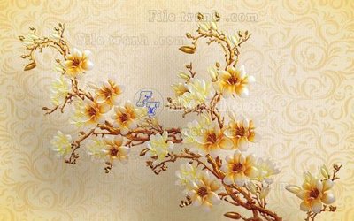 File in ấn File in tranh tường hiện đại FT23760 (bản gốc) chất lượng cao