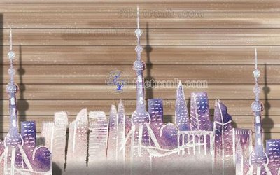 File gốc File in tranh tường hiện đại FT23827 (in lụa) tranh mã đáo