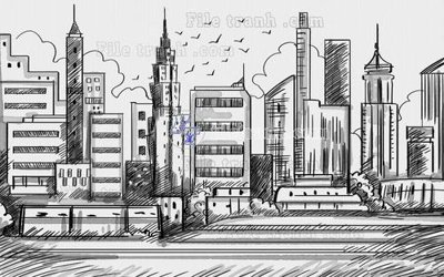 File PSD in ấn File in tranh tường hiện đại FT23886 (chất lượng cao)