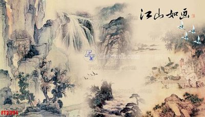 File tranh File psd tường quán cà phê FT2391 (gốc) in backlit film