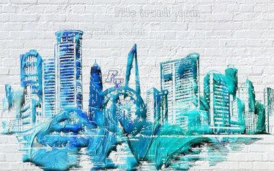 Tải file File in tranh tường hiện đại FT23948 (ảnh gốc) 300dpi File in tranh tường hiện đại FT23948