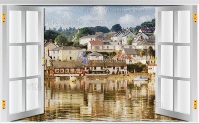 File gốc File in tranh tường hiện đại FT23982 (in lụa) trang trí tường