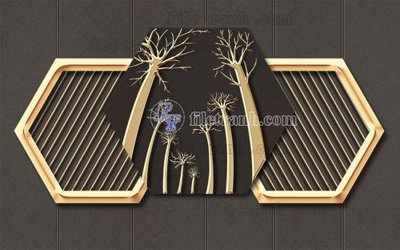 Tải file File in tranh tường hiện đại FT24011 (gốc) làm file quảng cáo