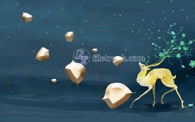 File tranh File in tranh tường hiện đại FT24106 (gốc) in trên kính