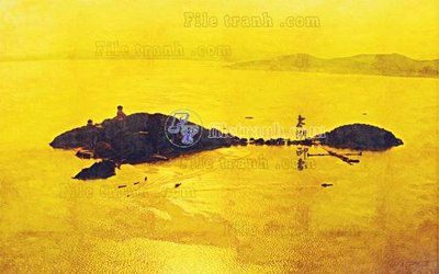 File in mica File in tranh tường hiện đại FT24183 (ảnh gốc) đẹp