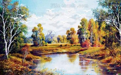 File tranh File in tranh tường hiện đại FT24209 (gốc) in vải canvas