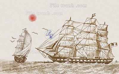 File gốc File in tranh tường hiện đại FT24217 (phong cách) cổ điển