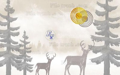 Tải file File in tranh tường hiện đại FT24228 (gốc) in ấn chất lượng