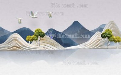 File gốc File in tranh tường hiện đại FT24263 (cho in ấn) từ Filetranh.com