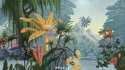 File ảnh File psd tường quán cà phê FT2428 (gốc) cho trang trí nội thất