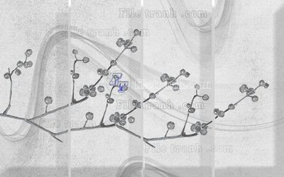 File gốc File in tranh tường hiện đại FT24281 (cho in ấn) độc quyền